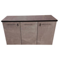 CREDENZA DE 3 PUERTAS  ( mixto )