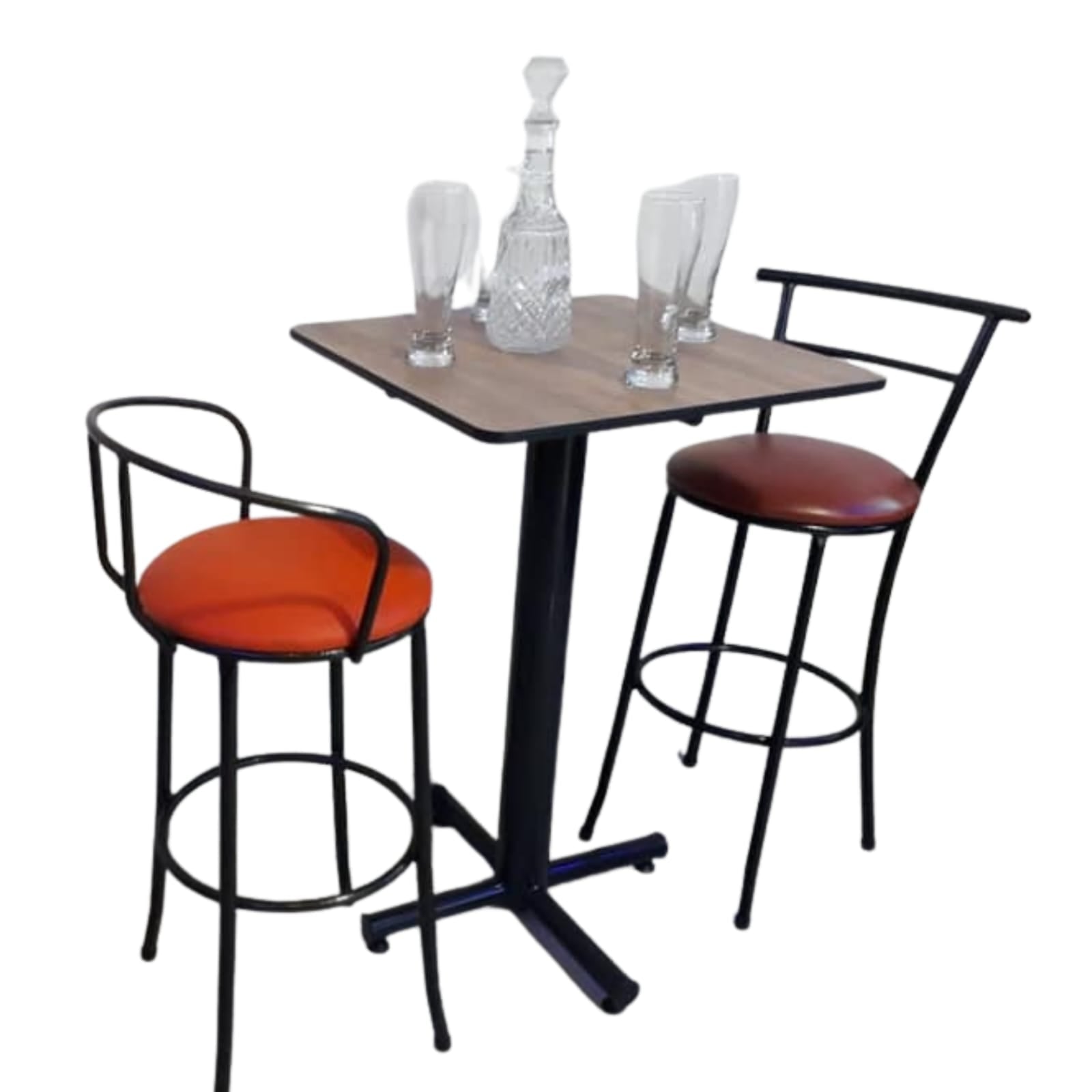 JUEGO DE COMEDOR DE BAR (2 PUESTOS)