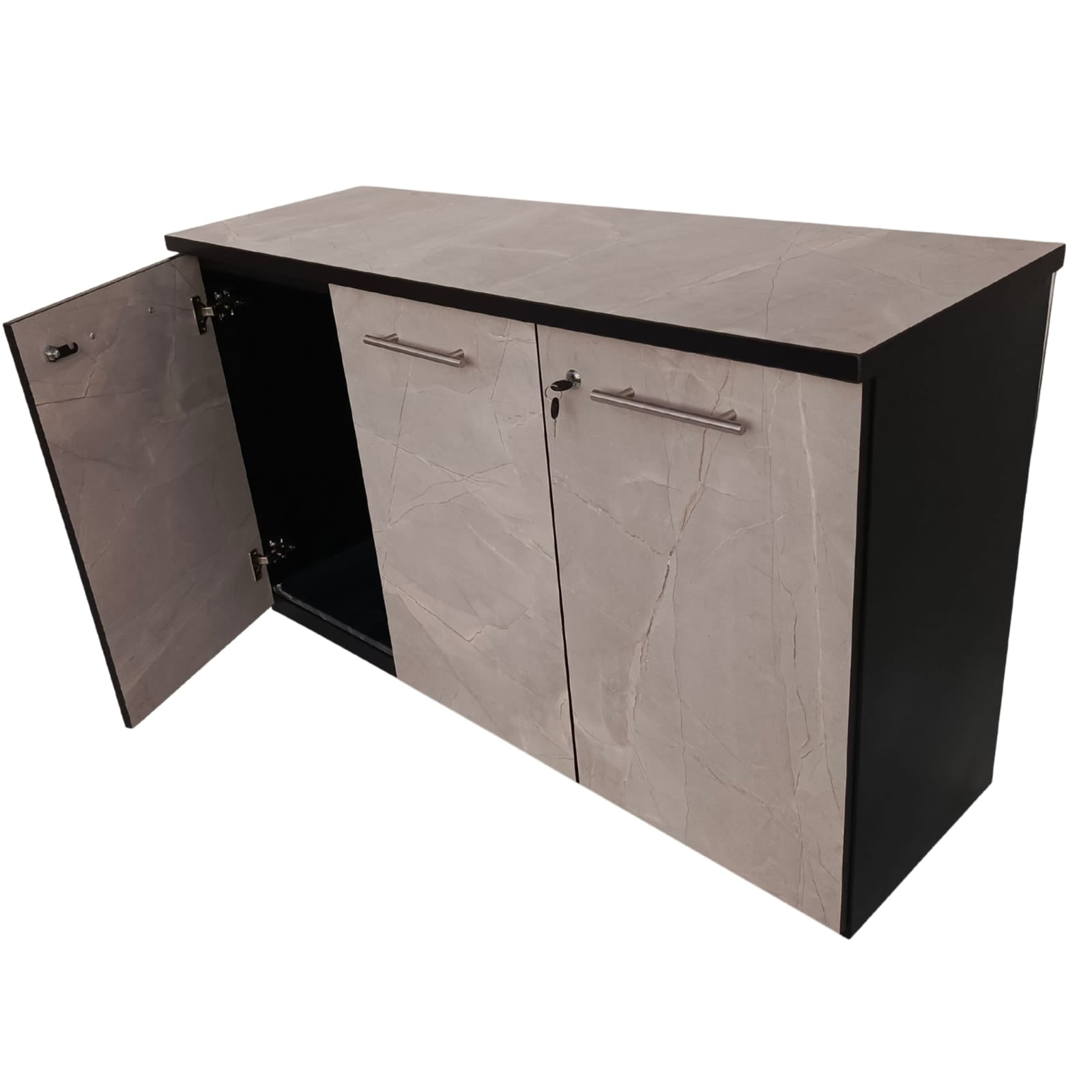 CREDENZA DE 3 PUERTAS  ( mixto )