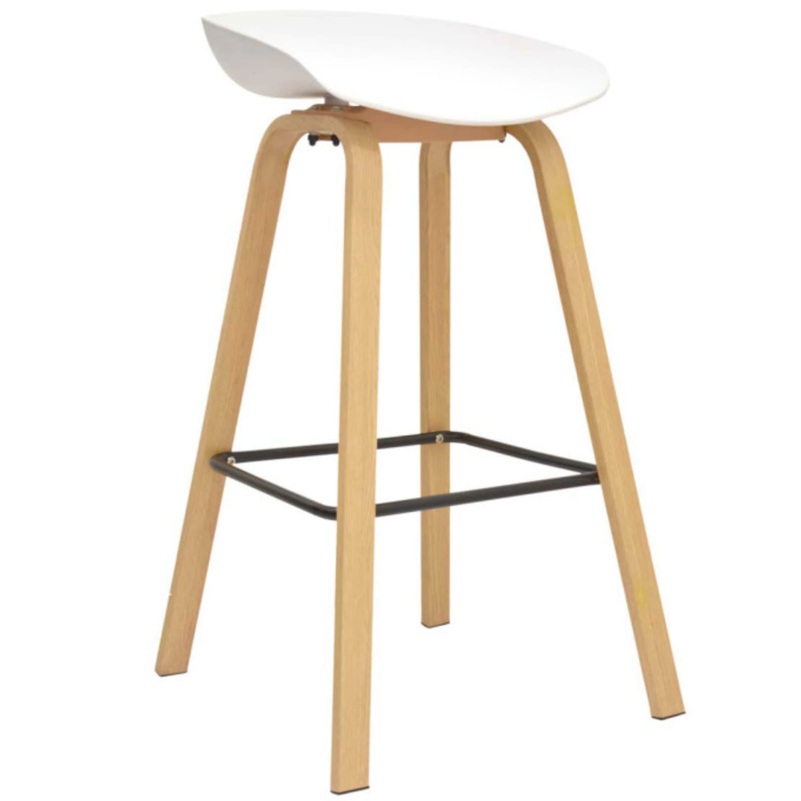 TABURETE FIJO 65CM (ABY WOOD)